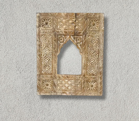 Wooden Jharokha Mirror Frame