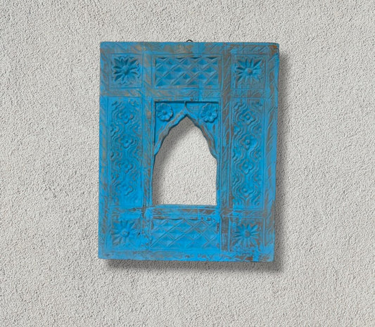 Wooden Jharokha Mirror Frame