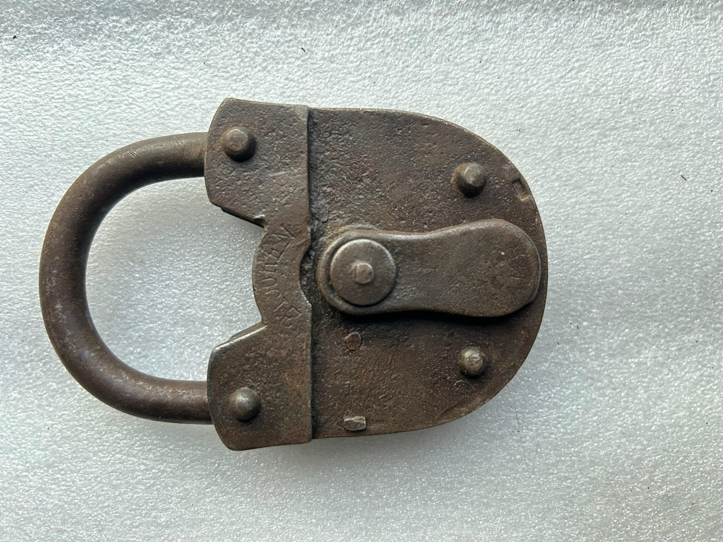 Iron Two Turn Lock Made In Germany